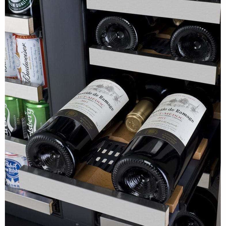 Allavino FlexCount Stainless Steel Doors Wine & Beverage Fridge VSWB-2SSFN Wine/Beverage Coolers Combo VSWB-2SSFN Wine Coolers Empire