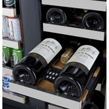 Allavino FlexCount Stainless Steel Doors Wine & Beverage Fridge VSWB-2SSFN Wine/Beverage Coolers Combo VSWB-2SSFN Wine Coolers Empire