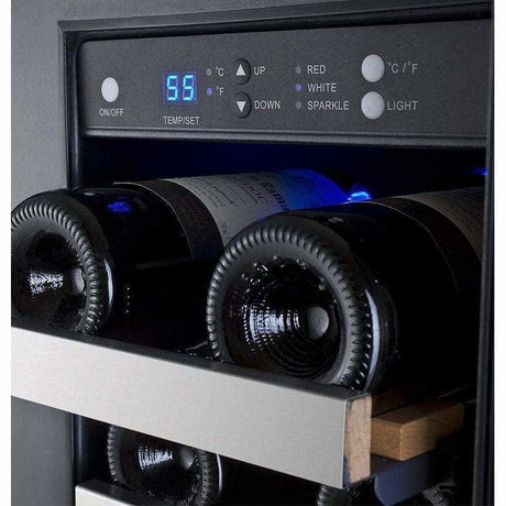Allavino FlexCount Stainless Steel Doors Wine & Beverage Fridge VSWB-2SSFN Wine/Beverage Coolers Combo VSWB-2SSFN Wine Coolers Empire