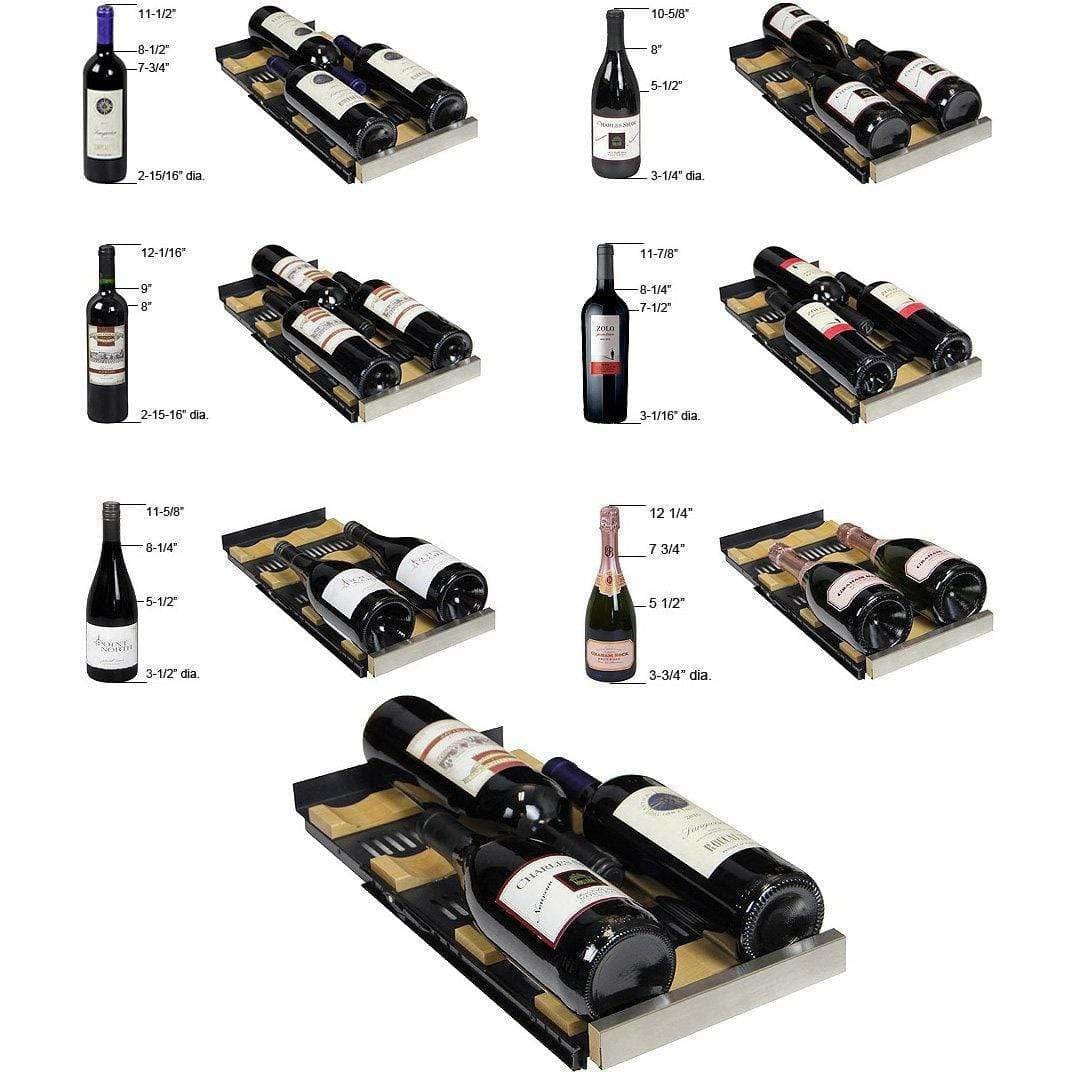 Allavino FlexCount Stainless Steel Doors Wine & Beverage Fridge VSWB-2SSFN Wine/Beverage Coolers Combo VSWB-2SSFN Wine Coolers Empire