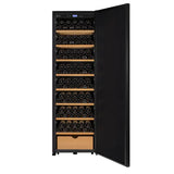 Allavino KWR-8185-1SDR 185 Bottle Single Zone Wine Vault with Solid Black Right Hinge Door Wine Coolers KWR-8185-1SDR Wine Coolers Empire