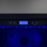 Allavino KWR-8185-1SDR 185 Bottle Single Zone Wine Vault with Solid Black Right Hinge Door Wine Coolers KWR-8185-1SDR Wine Coolers Empire