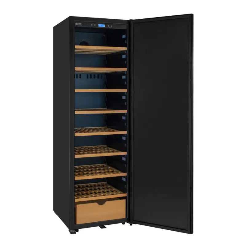 Allavino KWR-8185-1SDR 185 Bottle Single Zone Wine Vault with Solid Black Right Hinge Door Wine Coolers KWR-8185-1SDR Wine Coolers Empire