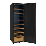 Allavino KWR-8185-1SDR 185 Bottle Single Zone Wine Vault with Solid Black Right Hinge Door Wine Coolers KWR-8185-1SDR Wine Coolers Empire