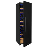 Allavino KWR-8185-1SDR 185 Bottle Single Zone Wine Vault with Solid Black Right Hinge Door Wine Coolers KWR-8185-1SDR Wine Coolers Empire