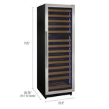 Allavino Reserva 154 Bottle Dual Zone Built-In Wine Refrigerator VSW15471D-2SR Wine Coolers VSW15471D-2SR Wine Coolers Empire