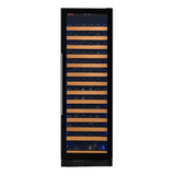 Allavino Reserva 163 Bottle Black Glass Single Zone Wine Cooler VSW16371S-1BGR Wine Coolers VSW16371S-1BGR Wine Coolers Empire