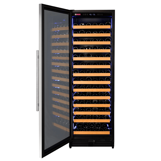 Allavino Reserva 163 Bottle Left Hinge Single Zone Wine Cooler VSW16371S-1SL Wine Coolers VSW16371S-1SL Wine Coolers Empire