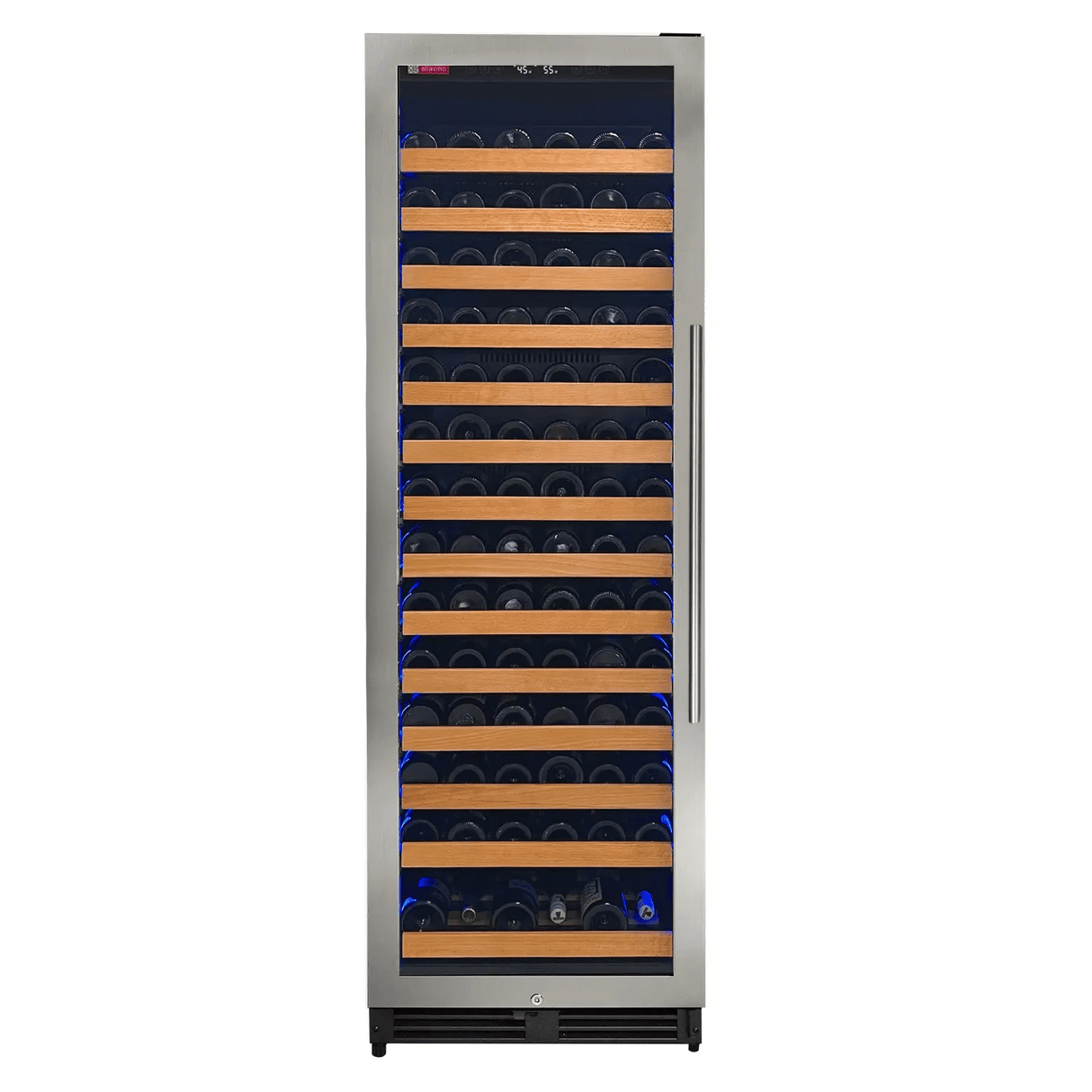 Allavino Reserva 163 Bottle Left Hinge Single Zone Wine Cooler VSW16371S-1SL Wine Coolers VSW16371S-1SL Wine Coolers Empire