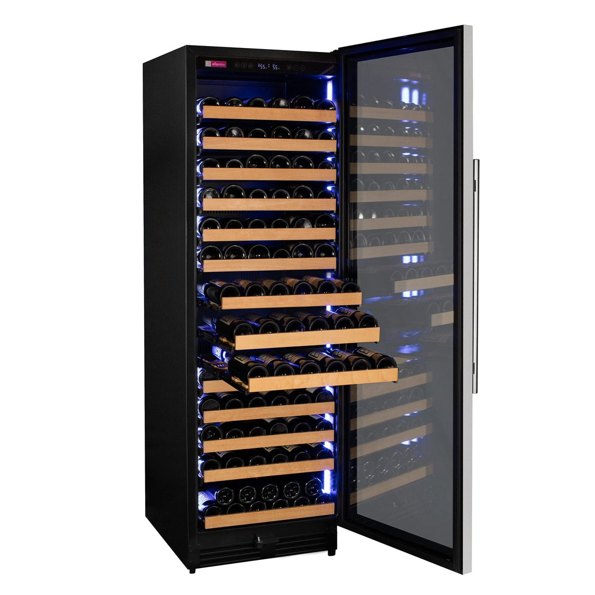 Allavino Reserva 163 Bottle Single Zone Right Hinge Wine Cooler VSW16371S-1SR Wine Coolers VSW16371S-1SR Wine Coolers Empire