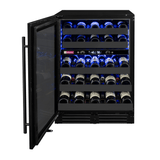 Allavino Reserva 50 Bottle Dual Zone Left Hinge Wine Refrigerator BDW5034D-2BSL Wine Coolers BDW5034D-2BSL Wine Coolers Empire