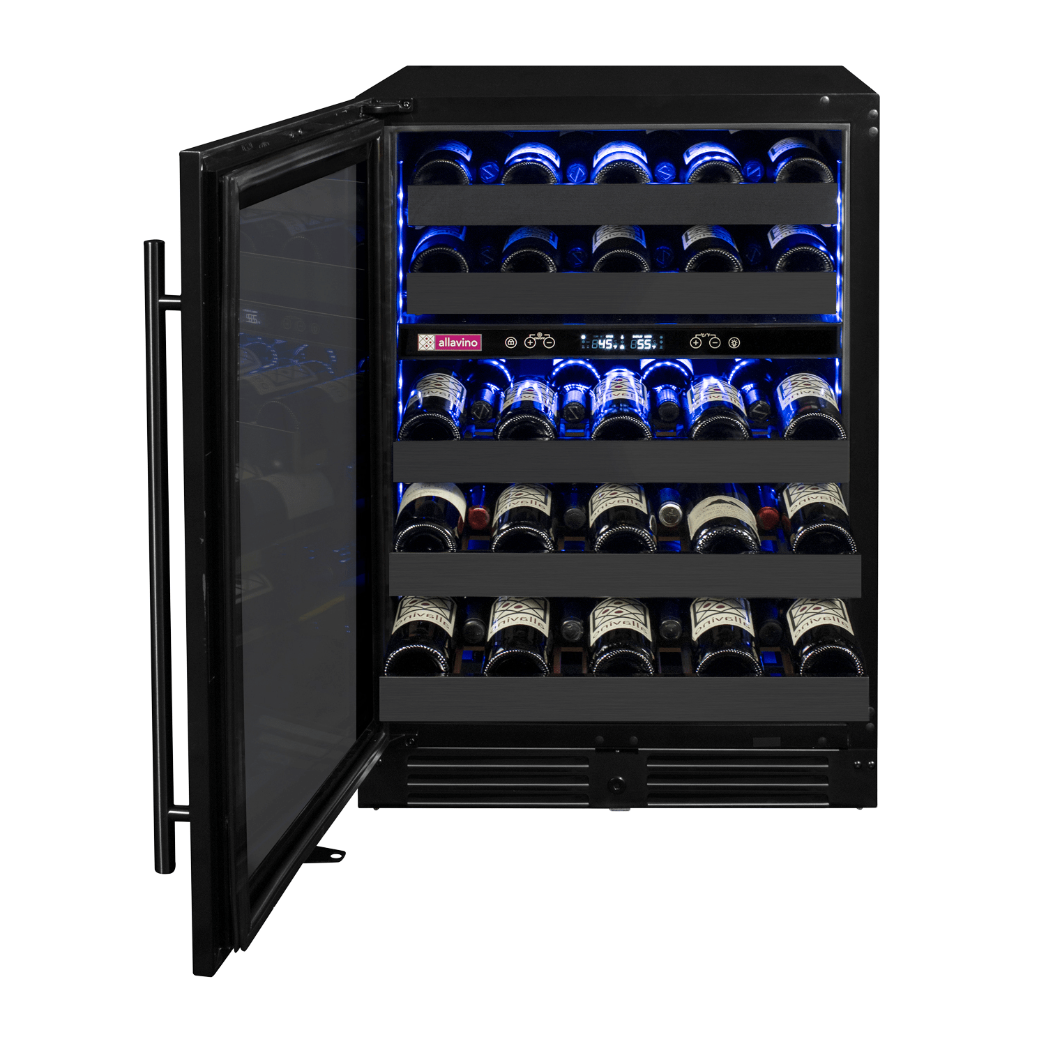 Allavino Reserva 50 Bottle Dual Zone Left Hinge Wine Refrigerator BDW5034D-2BSL Wine Coolers Empire