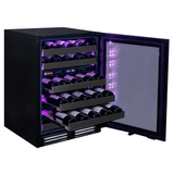 Allavino Reserva 50 Bottle Dual Zone Right Hinge Wine Refrigerator BDW5034D-2BSR Wine Coolers BDW5034D-2BSR Wine Coolers Empire