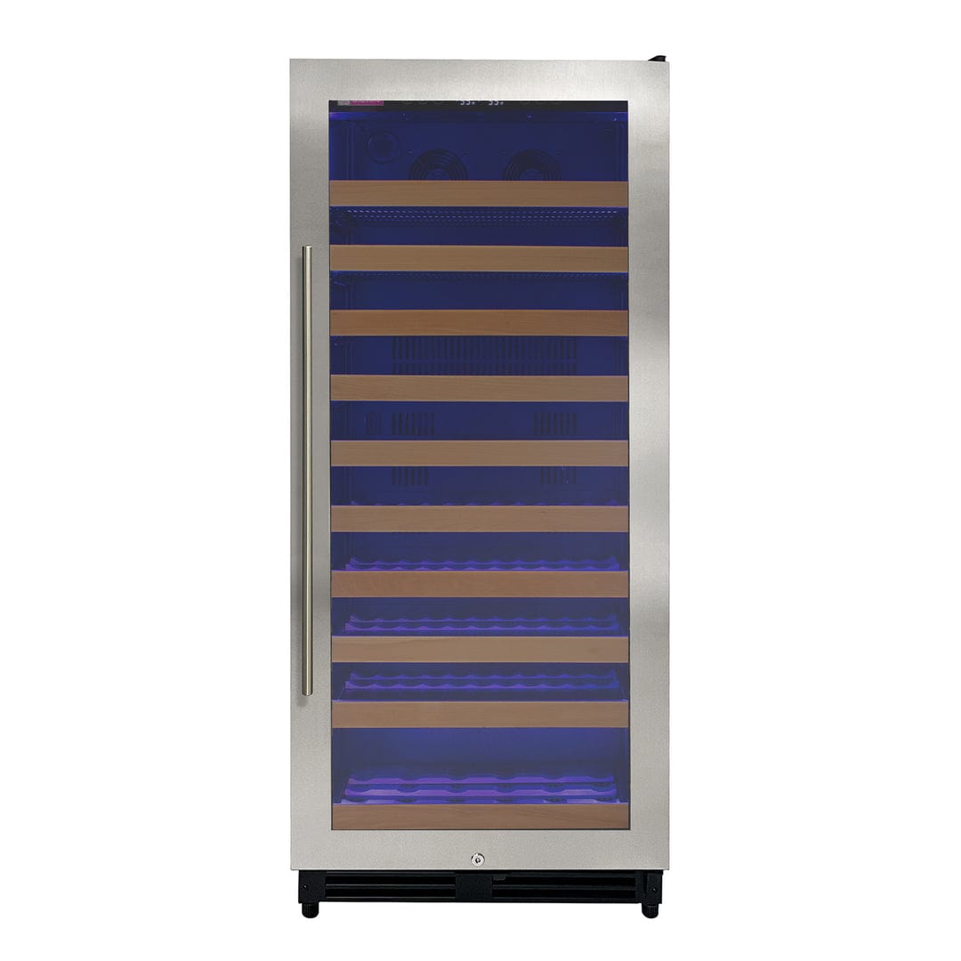 Allavino Reserva 55" Single Zone 119 Bottle Wine Refrigerator Beverage Centers VSW11955S-1SR Wine Coolers Empire