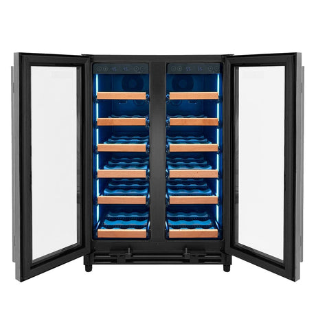 Allavino Reserva Series 36 Bottle Dual Zone Wine Refrigerator VSW3634FD-2S Wine Coolers VSW3634FD-2S Wine Coolers Empire