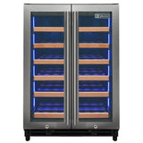 Allavino Reserva Series 36 Bottle Dual Zone Wine Refrigerator VSW3634FD-2S Wine Coolers VSW3634FD-2S Wine Coolers Empire