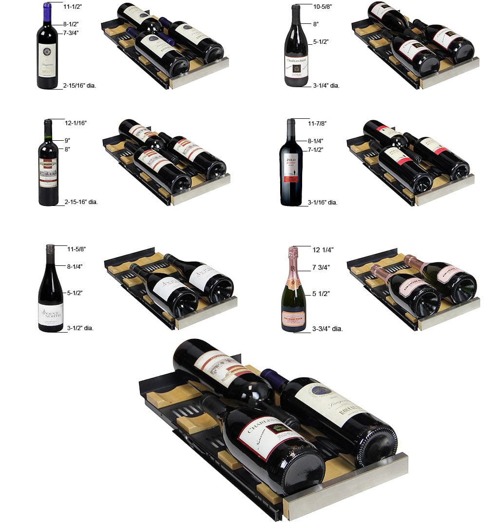 Allavino Reserva Series 36 Bottle Dual Zone Wine Refrigerator VSW3634FD-2S Wine Coolers VSW3634FD-2S Wine Coolers Empire