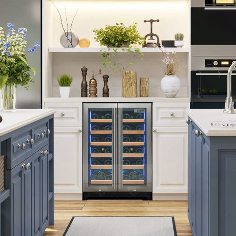 Allavino Reserva Series 36 Bottle Dual Zone Wine Refrigerator VSW3634FD-2S Wine Coolers VSW3634FD-2S Wine Coolers Empire