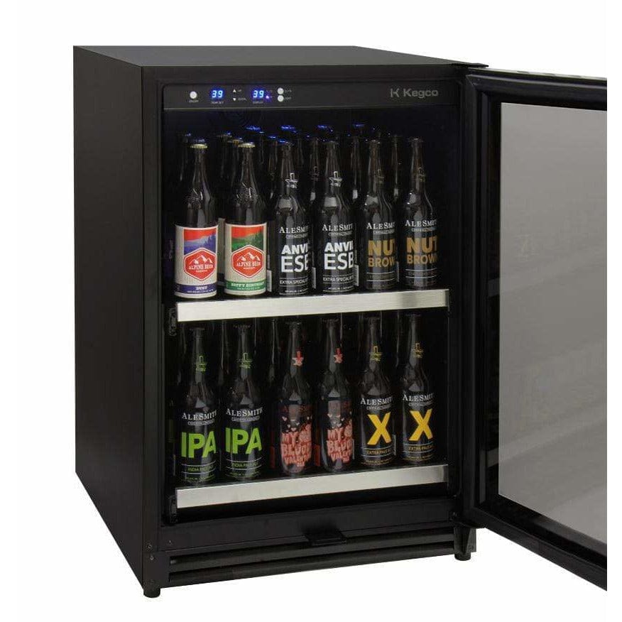 Allavino Tru-Vino Undercounter Beer Bottle Bomber Fridge VSCB-24SR20 Beverage Centers VSCB-24SR20 Wine Coolers Empire