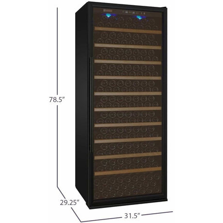 Allavino Vite 305 Bottle Black Door Right Hinge Wine Fridge YHWR305-1BRT Wine Coolers YHWR305-1BRT Wine Coolers Empire