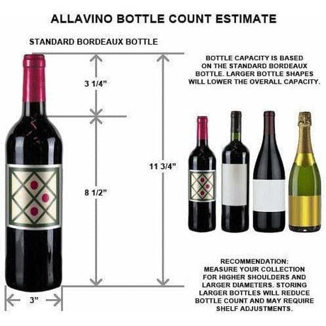 Allavino Vite 305 Bottle Black Door Right Hinge Wine Fridge YHWR305-1BRT Wine Coolers YHWR305-1BRT Wine Coolers Empire