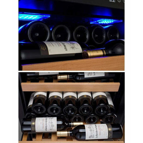 Allavino Vite II Tru-Vino 115 Bottle Black Right Hinge Wine Fridge YHWR115-1BR20 Wine Coolers YHWR115-1BR20 Wine Coolers Empire