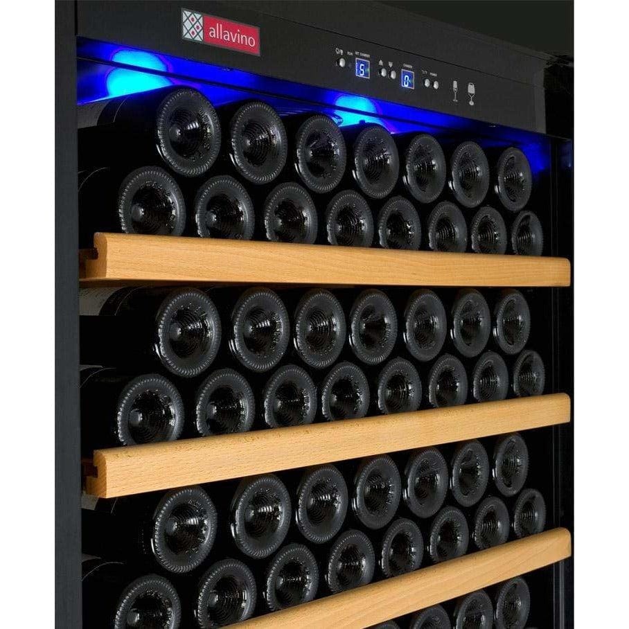 Allavino Vite II Tru-Vino 277 Bottle Single Zone Black Right Hinge Wine Fridge YHWR305-1BR20 Wine Coolers YHWR305-1BR20 Wine Coolers Empire