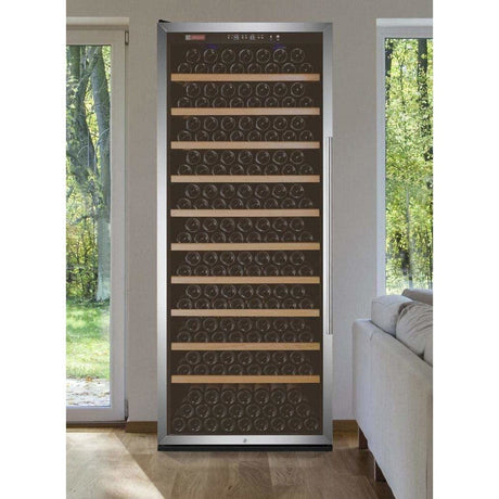 Allavino Vite II Tru-Vino 277 Bottle Single Zone Stainless Steel Left Hinge Wine Fridge YHWR305-1SL20 Wine Coolers YHWR305-1SL20 Wine Coolers Empire