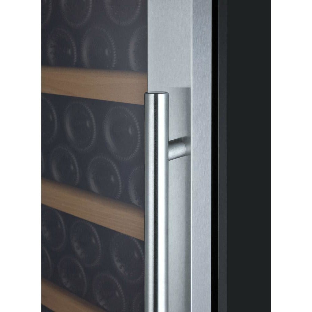 Allavino Vite II Tru-Vino 277 Bottle Single Zone Stainless Steel Left Hinge Wine Fridge YHWR305-1SL20 Wine Coolers YHWR305-1SL20 Wine Coolers Empire