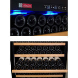 Allavino Vite II Tru-Vino 277 Bottle Single Zone Stainless Steel Left Hinge Wine Fridge YHWR305-1SL20 Wine Coolers YHWR305-1SL20 Wine Coolers Empire