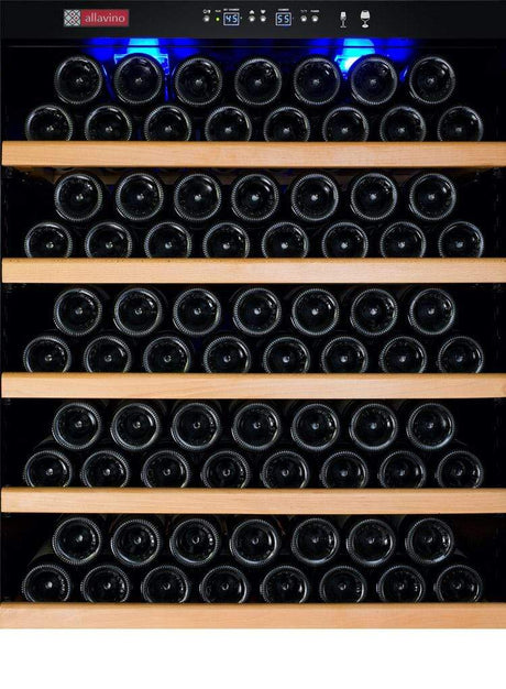 Allavino Vite II Tru-Vino 277 Bottle Single Zone Stainless Steel Right Hinge Wine Fridge YHWR305-1SR20 Wine Coolers YHWR305-1SR20 Wine Coolers Empire