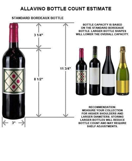 Allavino Vite II Tru-Vino 554 Bottle Dual Zone Black Wine Fridge 2X-YHWR305-1S20 Wine Coolers 2X-YHWR305-1S20 Wine Coolers Empire
