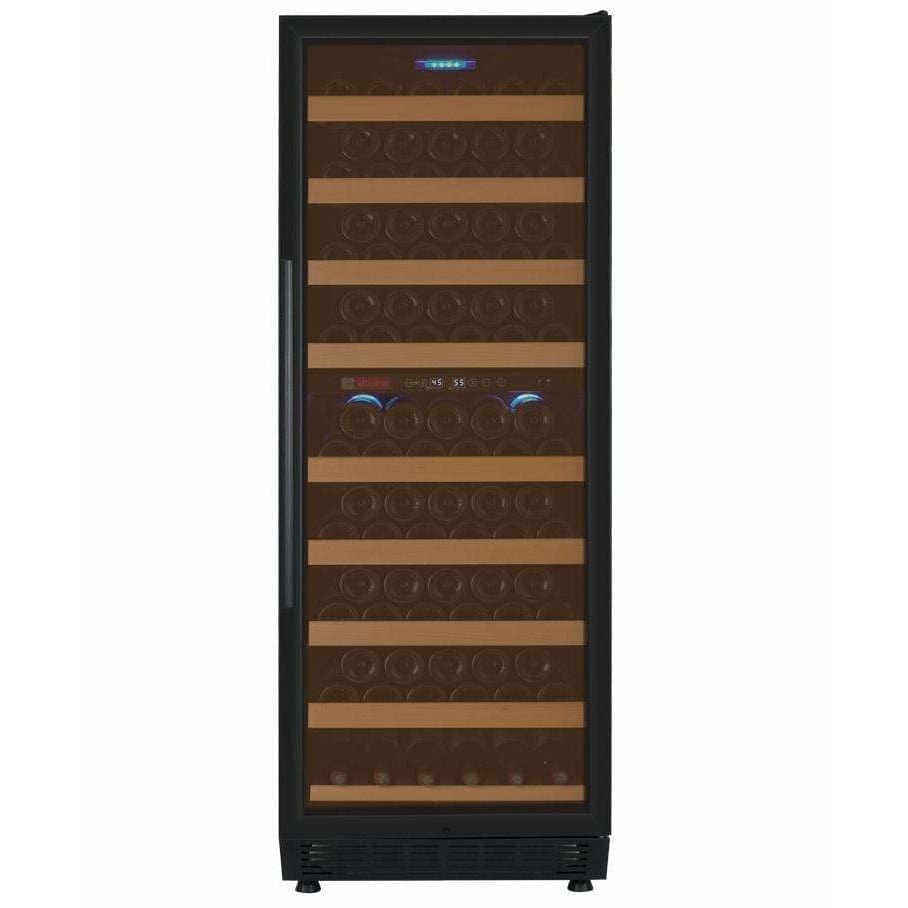 Allavino Vite II Tru-Vino 99 Bottle Dual Zone Black Right Hinge Wine Fridge YHWR99-2BR20 Wine Coolers YHWR99-2BR20 Wine Coolers Empire