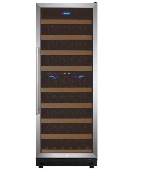 Allavino Vite II Tru-Vino 99 Bottle Dual Zone Stainless Steel Right Hinge Wine Fridge YHWR99-2SR20 Wine Coolers YHWR99-2SR20 Wine Coolers Empire