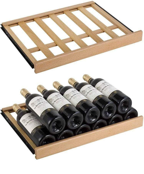 Allavino Vite II Tru-Vino 99 Bottle Dual Zone Stainless Steel Right Hinge Wine Fridge YHWR99-2SR20 Wine Coolers YHWR99-2SR20 Wine Coolers Empire