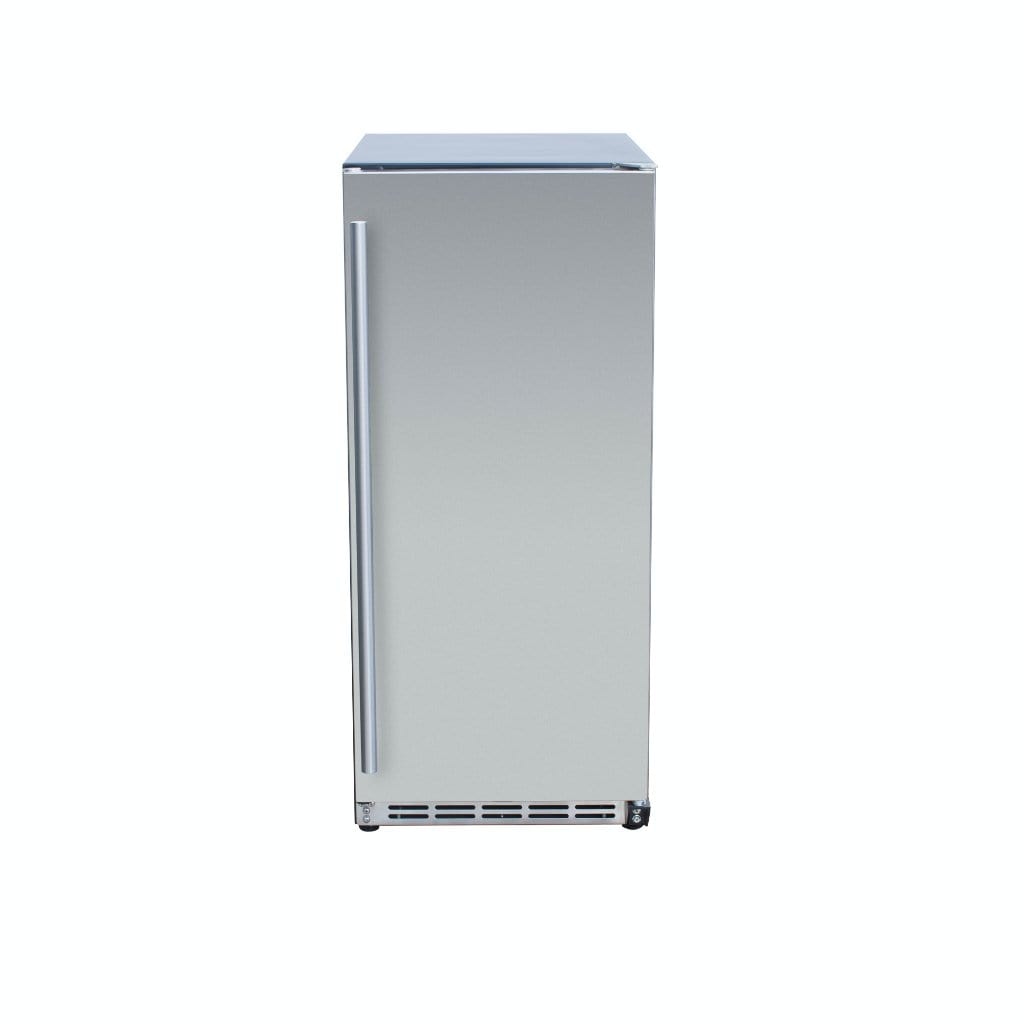 American Made Grills AMG 15" Outdoor Rated Fridge w/Glass Door SSRFR-15G Wine Coolers Empire