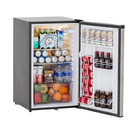 American Made Grills AMG 21" 4.5 Cu. Ft. Right to Left Opening Compact Refrigerator SSRFR-21S Refrigerators SSRFR-21S Wine Coolers Empire
