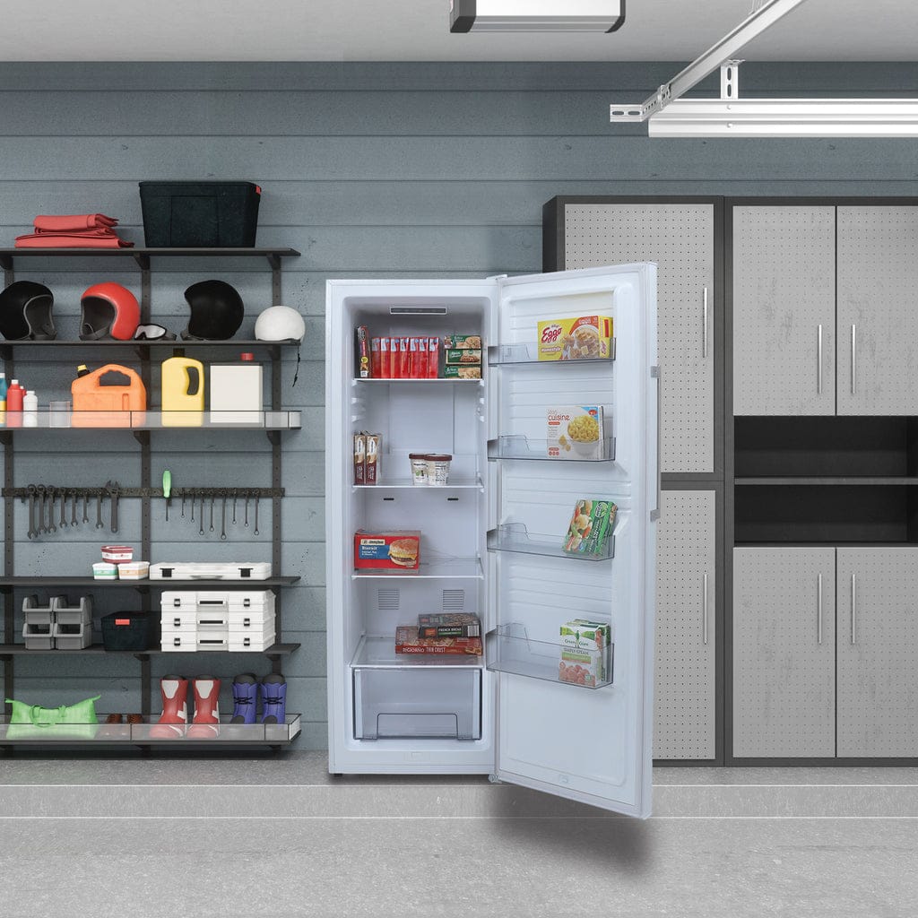 Avanti 10.8 cu.ft White Vertical Freezer AV1081VFK0W Freezers AV1081VFK0W Wine Coolers Empire