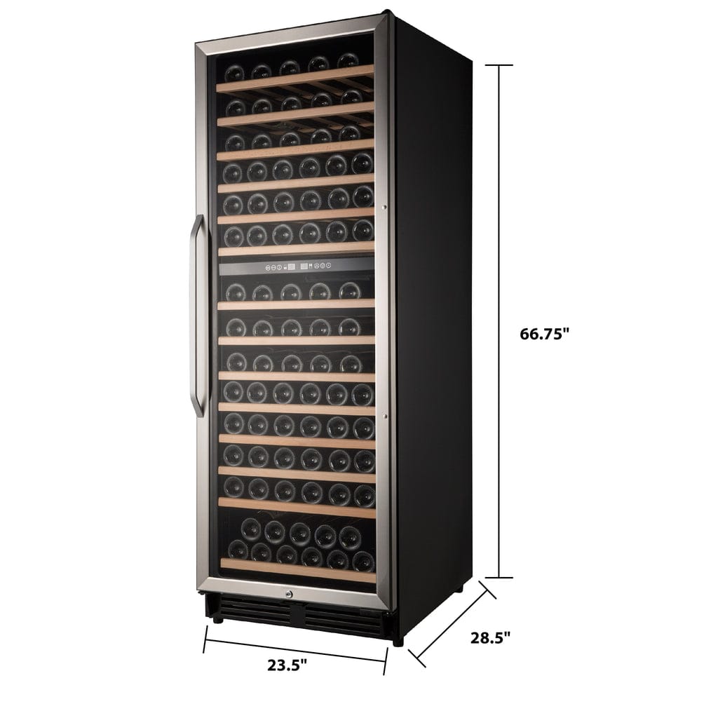 Avanti 148 Bottle Capacity Dual-Zone Wine Cooler WCF148DE3S Wine Coolers WCF148DE3S Wine Coolers Empire