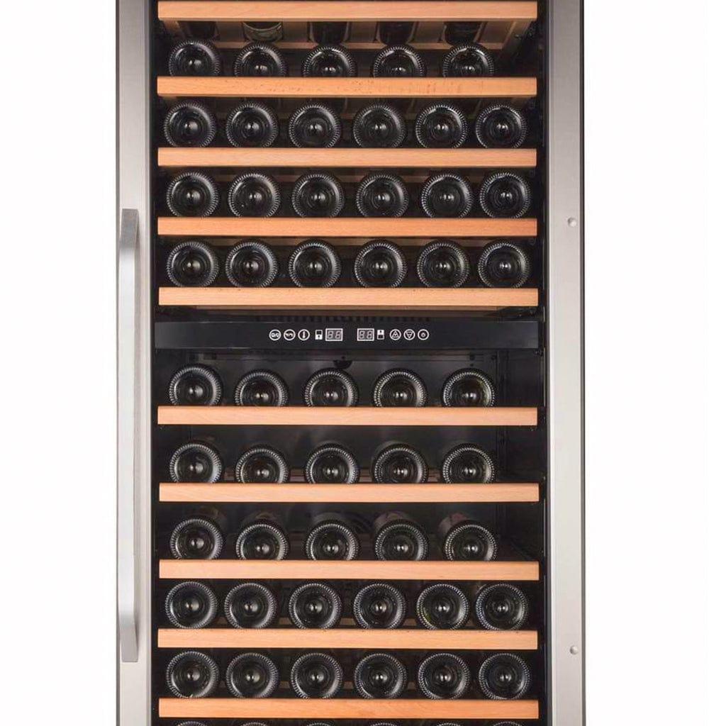 Avanti 148 Bottle Capacity Dual-Zone Wine Cooler WCF148DE3S Wine Coolers WCF148DE3S Wine Coolers Empire