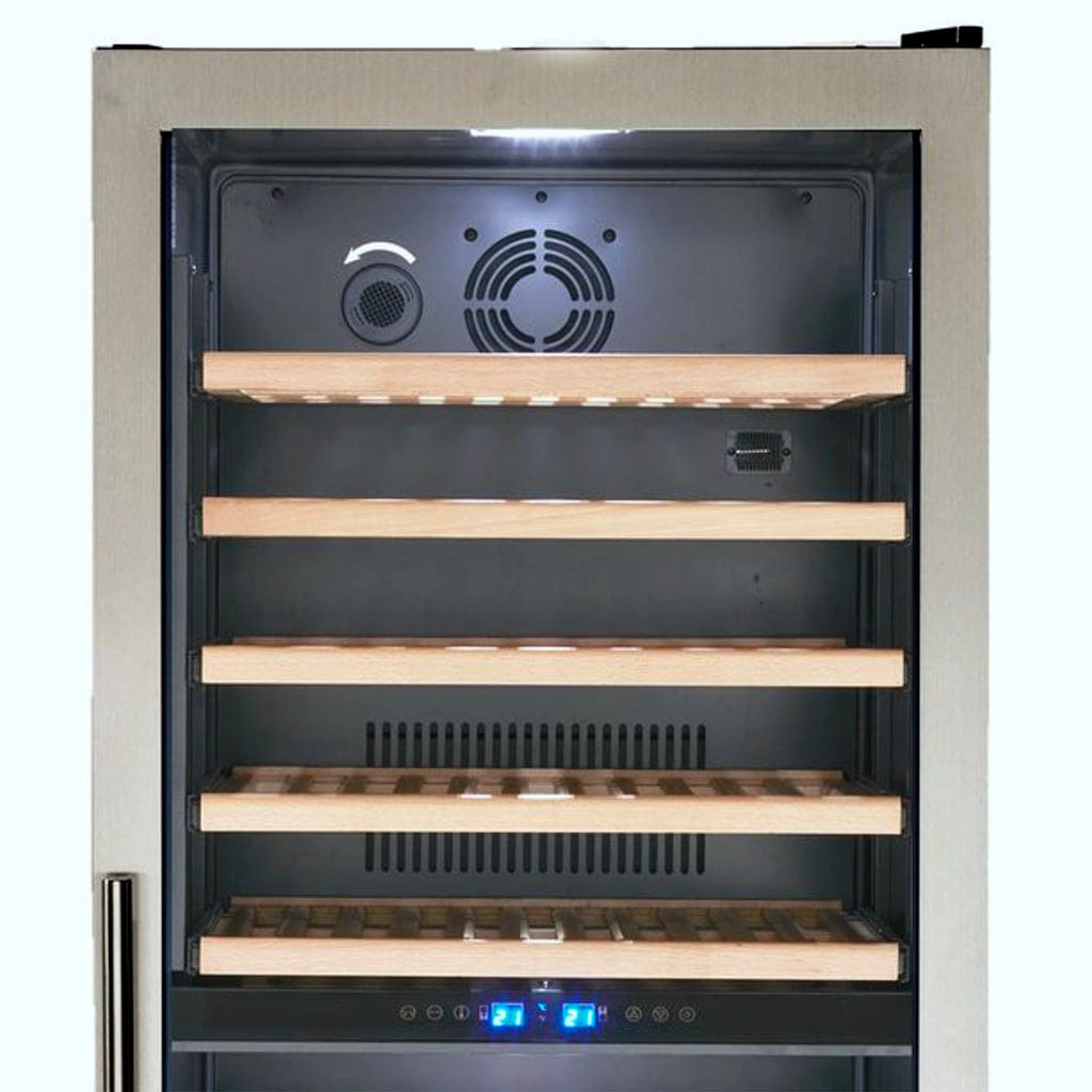 Avanti 154 Bottle Dual-Zone Wine Cooler WCF154S3SD Wine Coolers WCF154S3SD Wine Coolers Empire