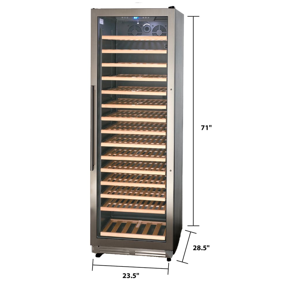 Avanti 165 Bottle Single-Zone Wine Cooler WCF165S3SS Wine Coolers WCF165S3SS Wine Coolers Empire