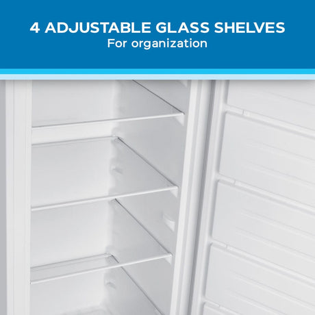 Avanti 17 cu.ft Garage Ready Frost Free Convertible Upright Freezer Freezers AV170VFLJM0W Wine Coolers Empire