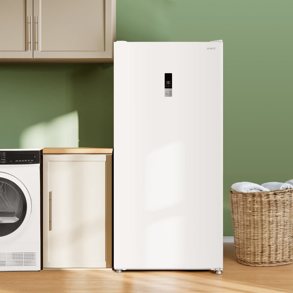 Avanti 17 cu.ft Garage Ready Frost Free Convertible Upright Freezer Freezers AV170VFLJM0W Wine Coolers Empire