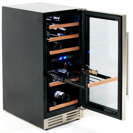 Avanti 28 Bottle DESIGNER Series Dual-Zone Wine Cooler WCF282E3SD Wine Coolers WCF282E3SD Wine Coolers Empire