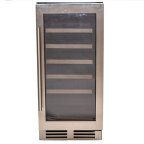 Avanti 28 Bottle DESIGNER Series Wine Cooler WCF281E3SS Wine Coolers WCF281E3SS Wine Coolers Empire