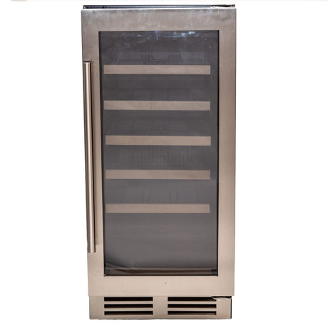 Avanti 28 Bottle DESIGNER Series Wine Cooler WCF281E3SS Wine Coolers WCF281E3SS Wine Coolers Empire