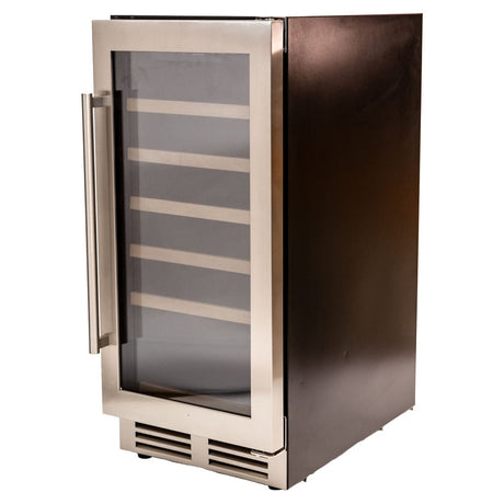 Avanti 28 Bottle DESIGNER Series Wine Cooler WCF281E3SS Wine Coolers WCF281E3SS Wine Coolers Empire