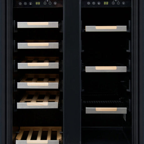 Avanti ELITE Series Side-by-Side Wine and Beverage Center WBE1956Z3S Wine/Beverage Coolers Combo WBE1956Z3S Wine Coolers Empire