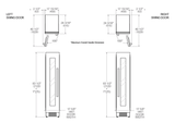 Bertazzoni 18 inch 8.2 Cu.Ft. Built-in Freezer With Automatic Ice Maker REF18FCIPIXR/23 Freezers REF18FCIPIXR/23 Wine Coolers Empire